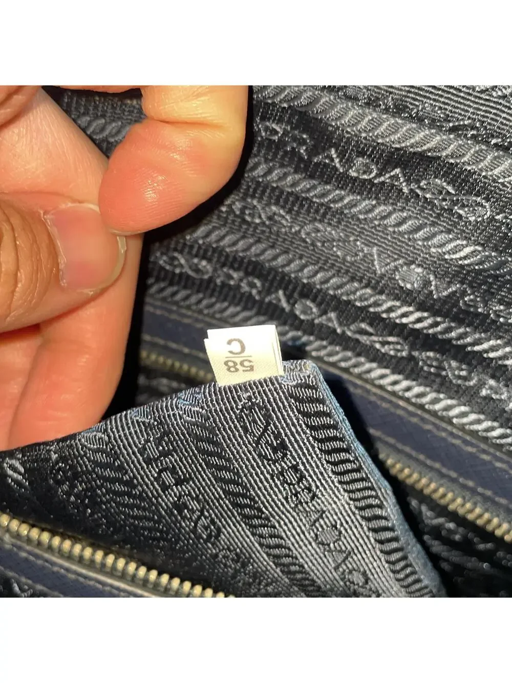 Prada Zip Around Briefcase Saffiano #295041P54B